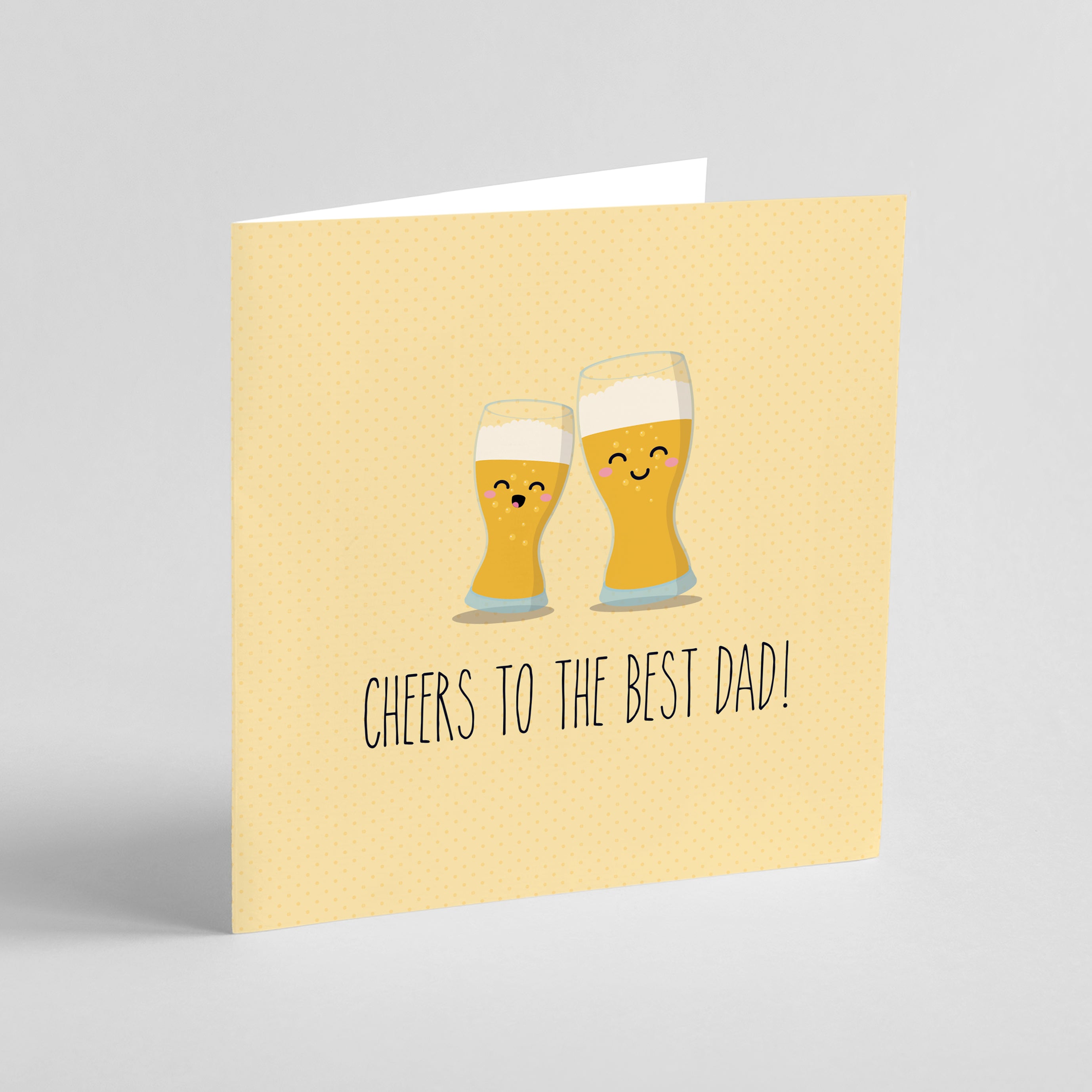 Cheers to the best Dad! Greeting card