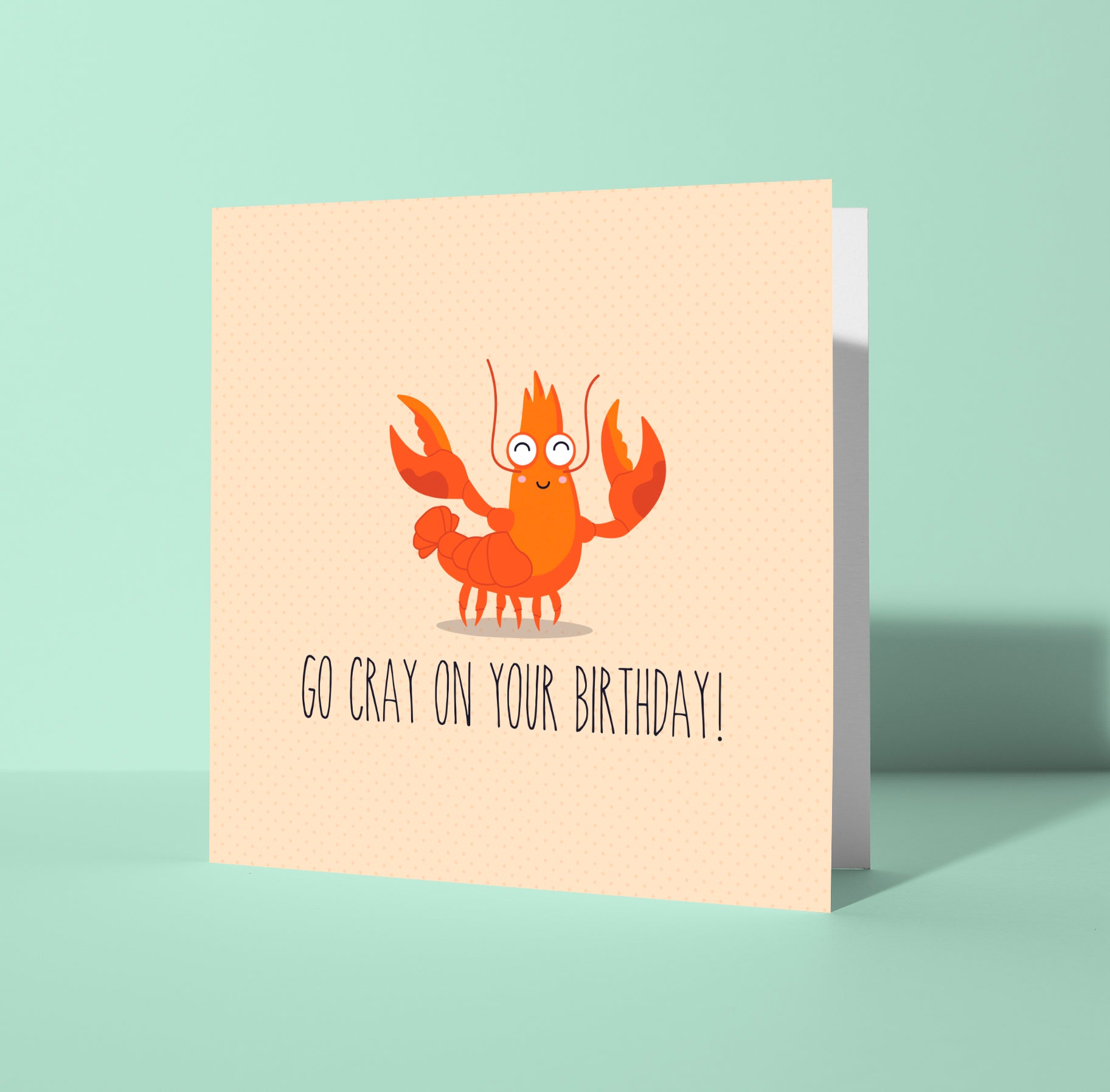 Go Cray on your Birthday! Greeting card