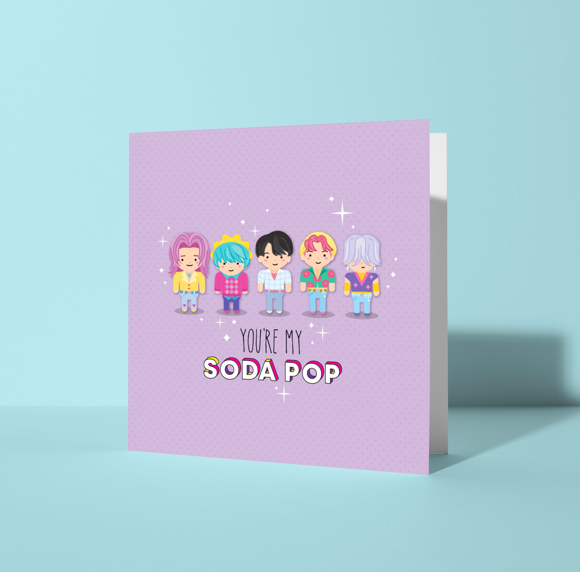 K-Pop Demon Hunters - You're my Soda Pop! Greeting card