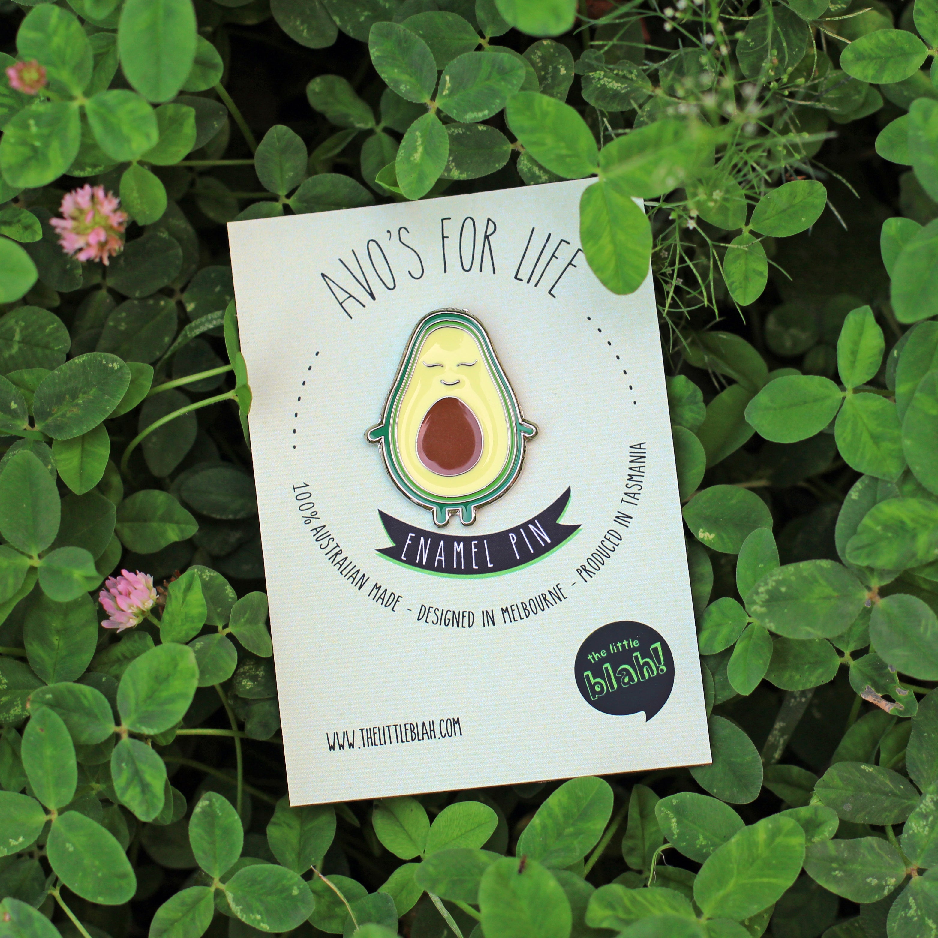 Avocado Enamel Pin