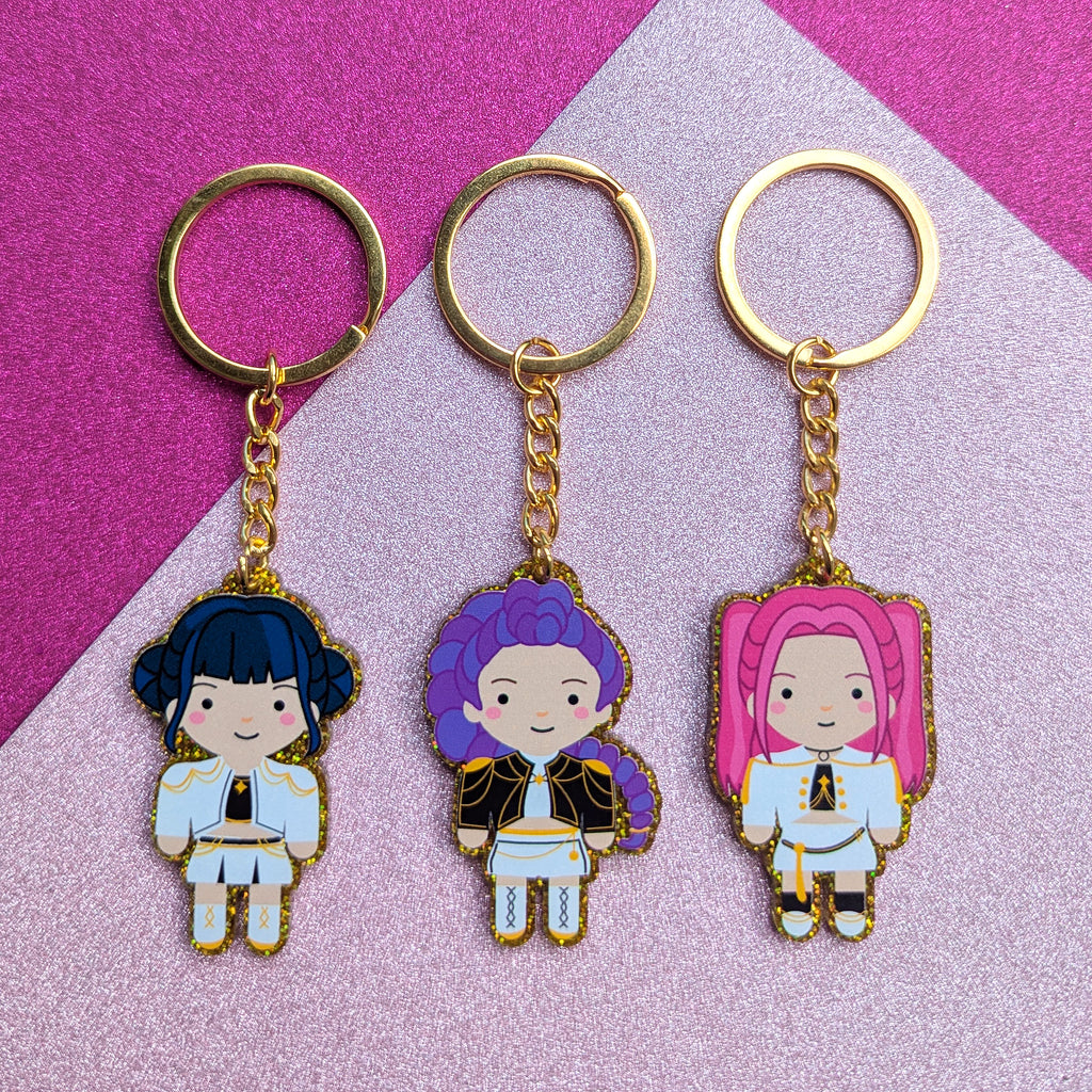 K-Pop Demon Hunters Key chains RUMI (Limited Edition)