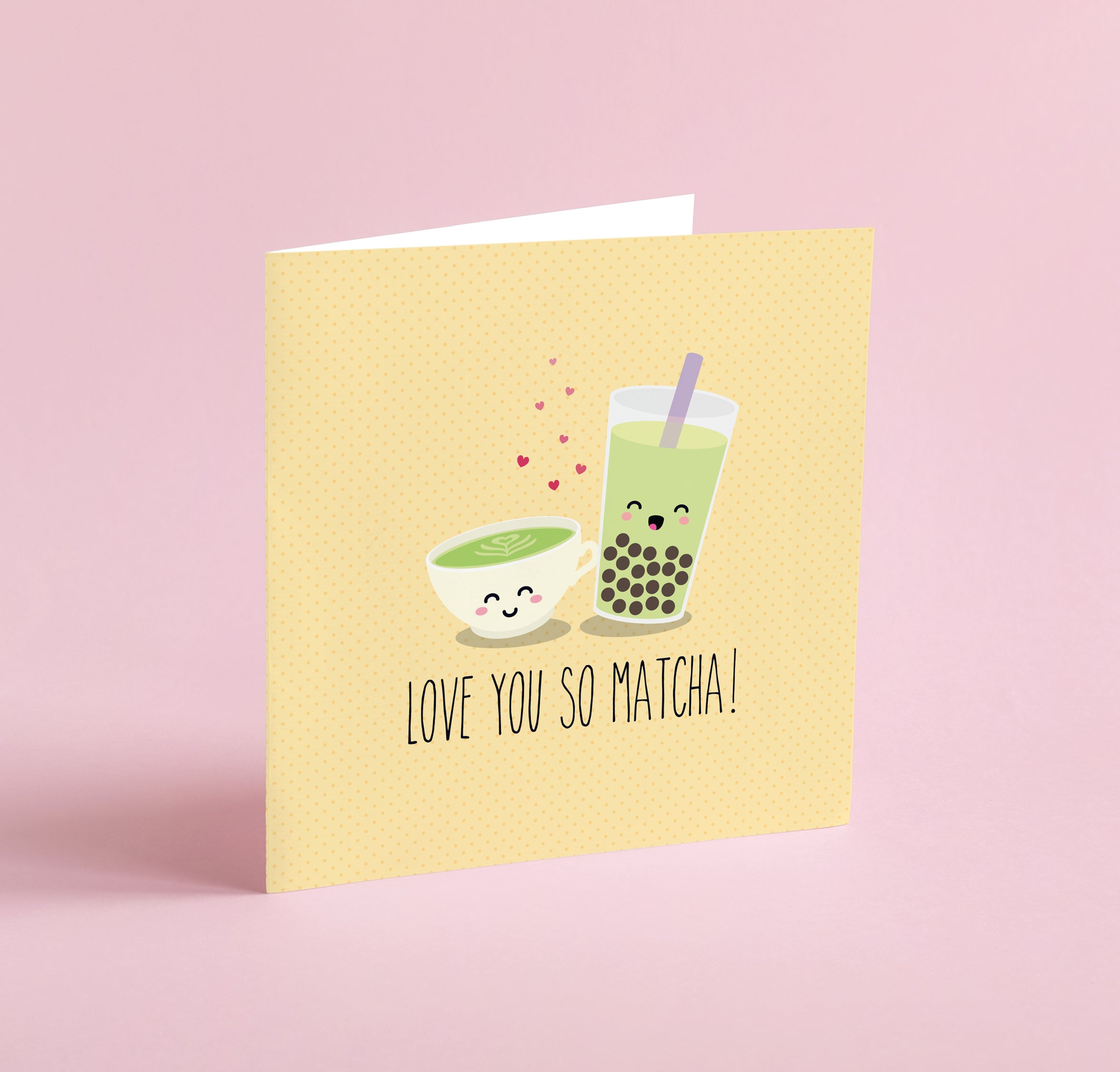 Love You so Matcha! Greeting card