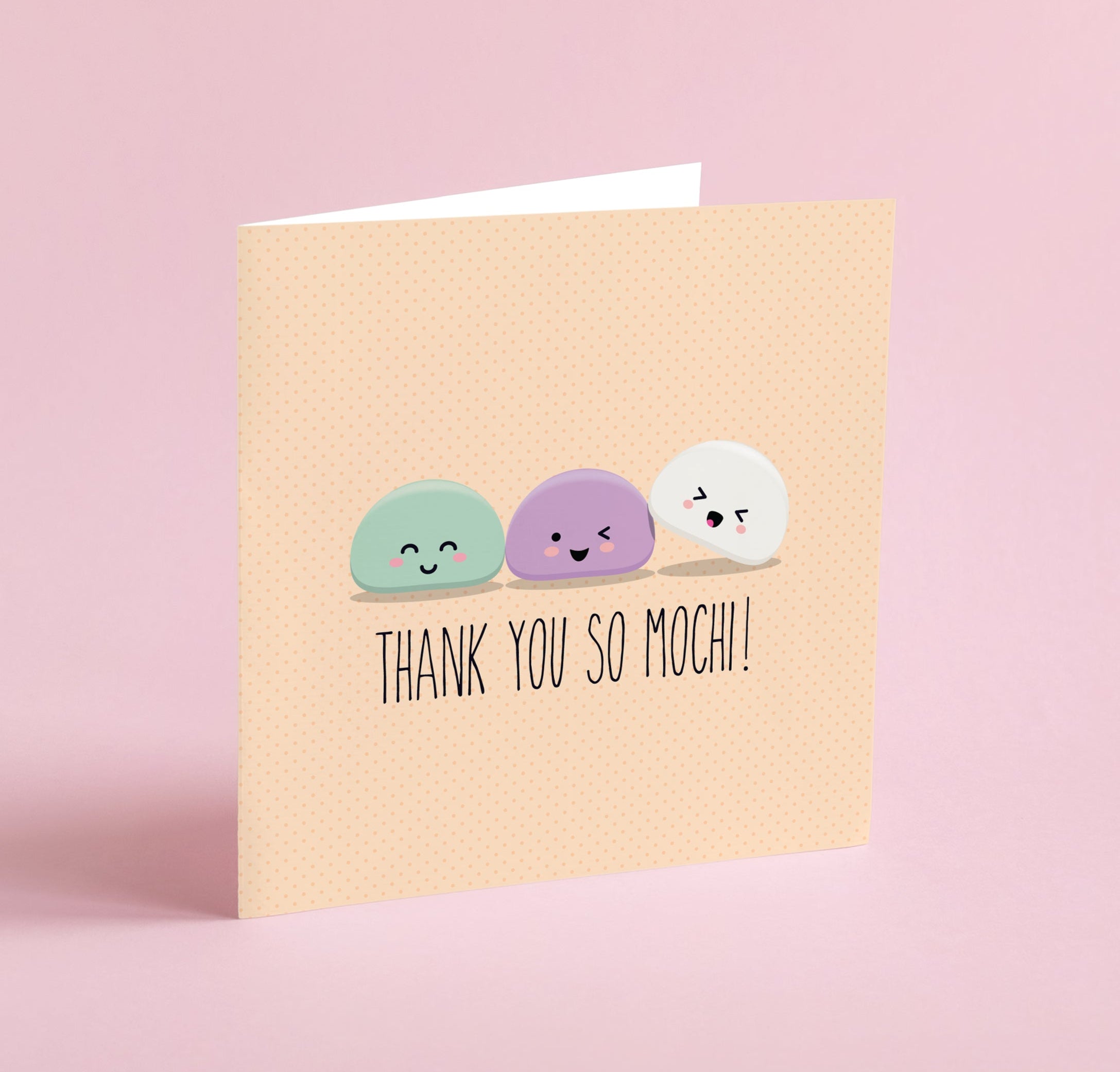 Thank you so mochi - Greeting card