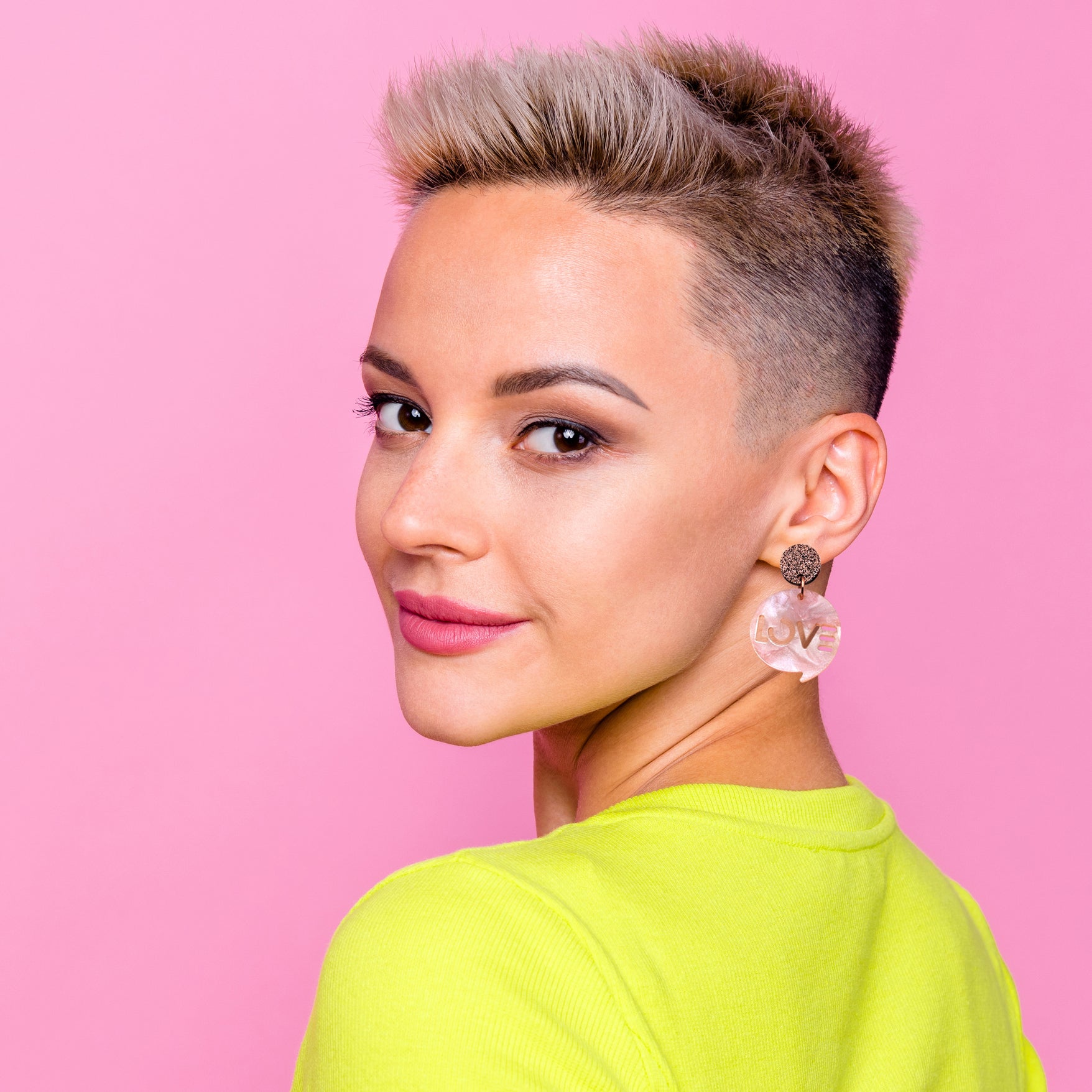 Sassy Acrylic Earrings - Blah Blah