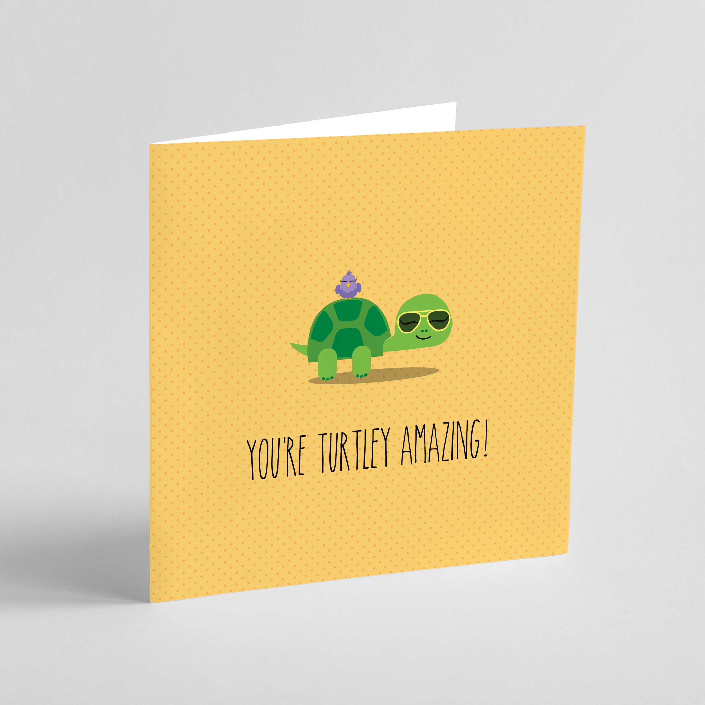 You're Turtley Amazing! Greeting card