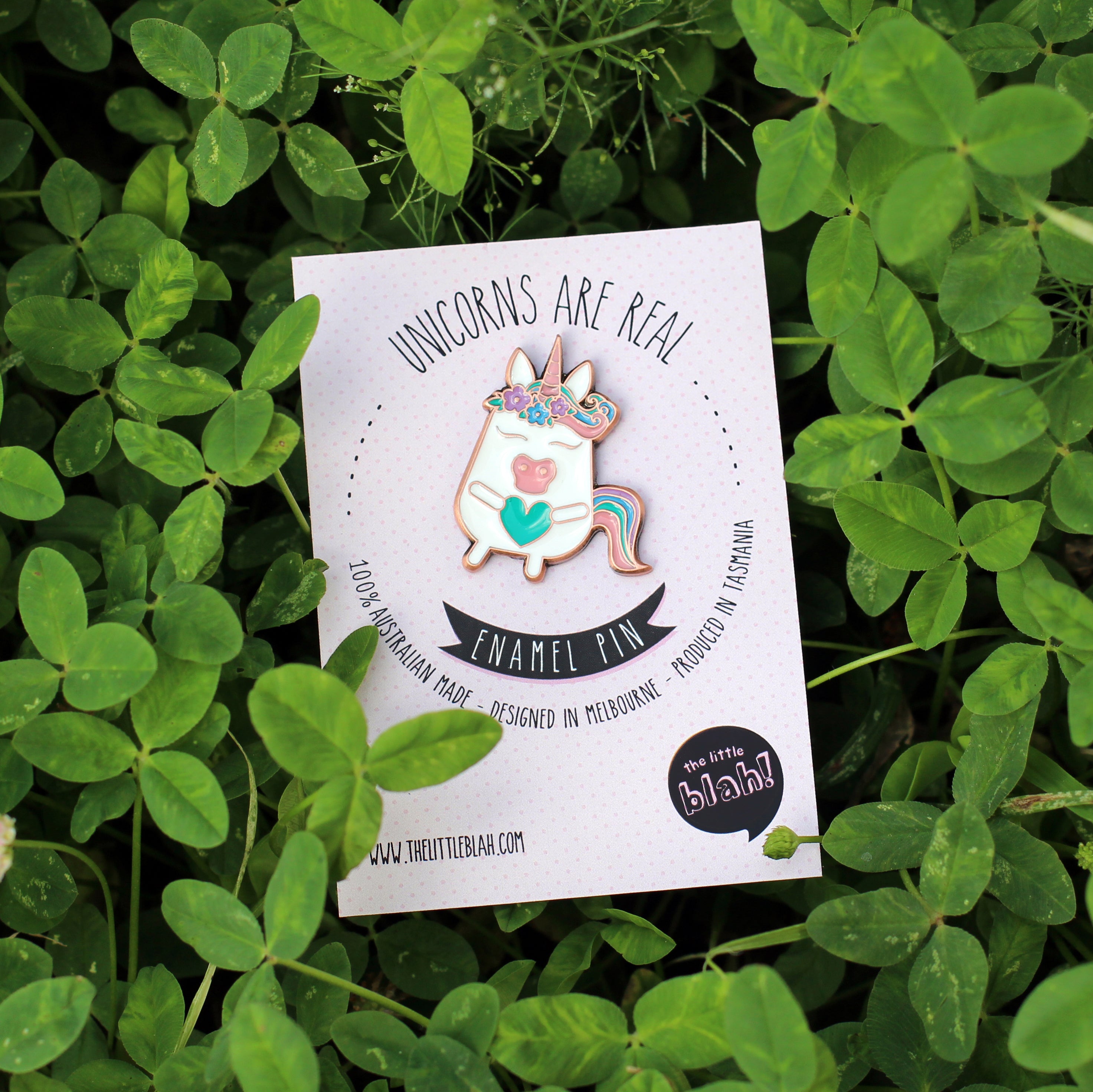 Unicorn enamel pin